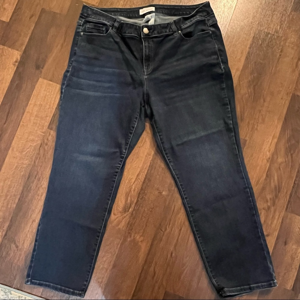 Lane Bryant 20s straight jeans